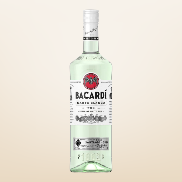 Bacardi White Rum – 20cl / 35cl / 70cl / 1L
