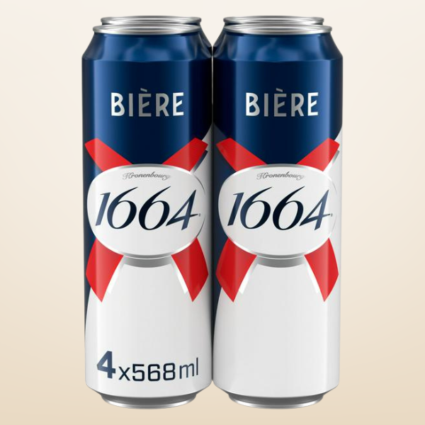 Kronenbourg 1664 Pint Can – 500ml